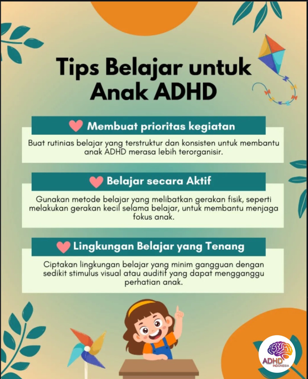 Strategi Belajar yang Cocok untuk Anak ADHD di Kota Palopo